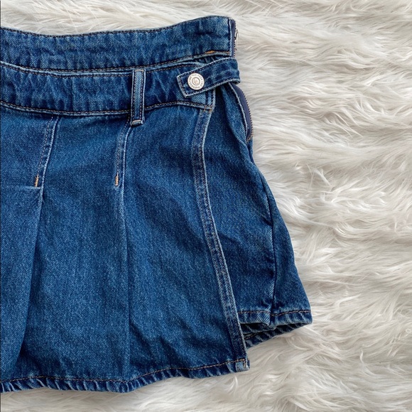 Free People | We The Free | Stephie Denim Skort - Picture 4 of 11